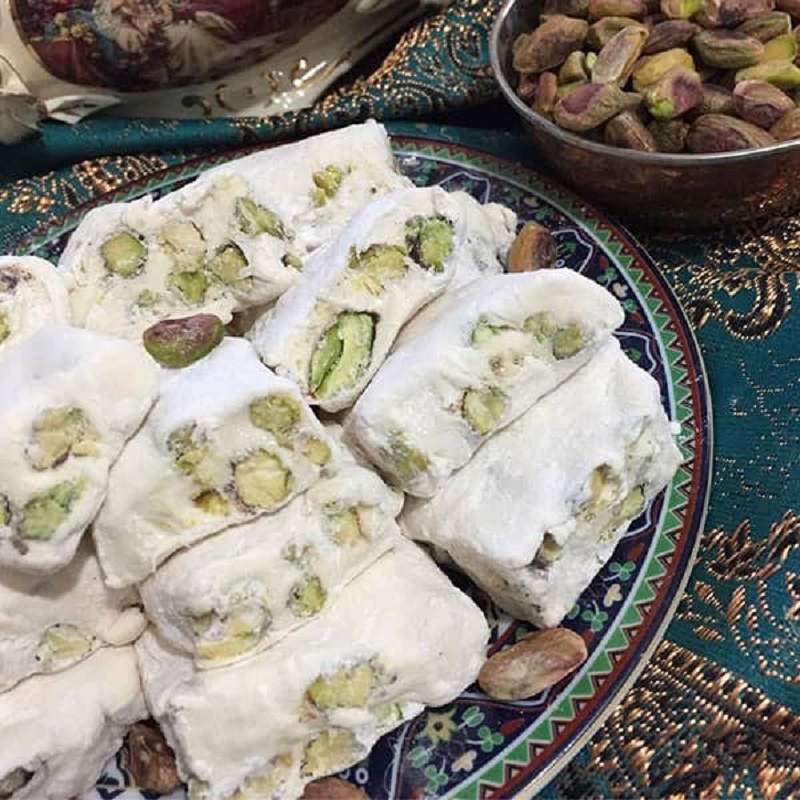 طرز تهیه گز آردی خانگی